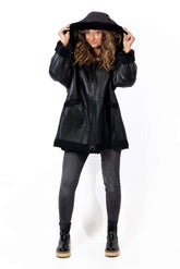 Women's exclusive lambskin coat Daria